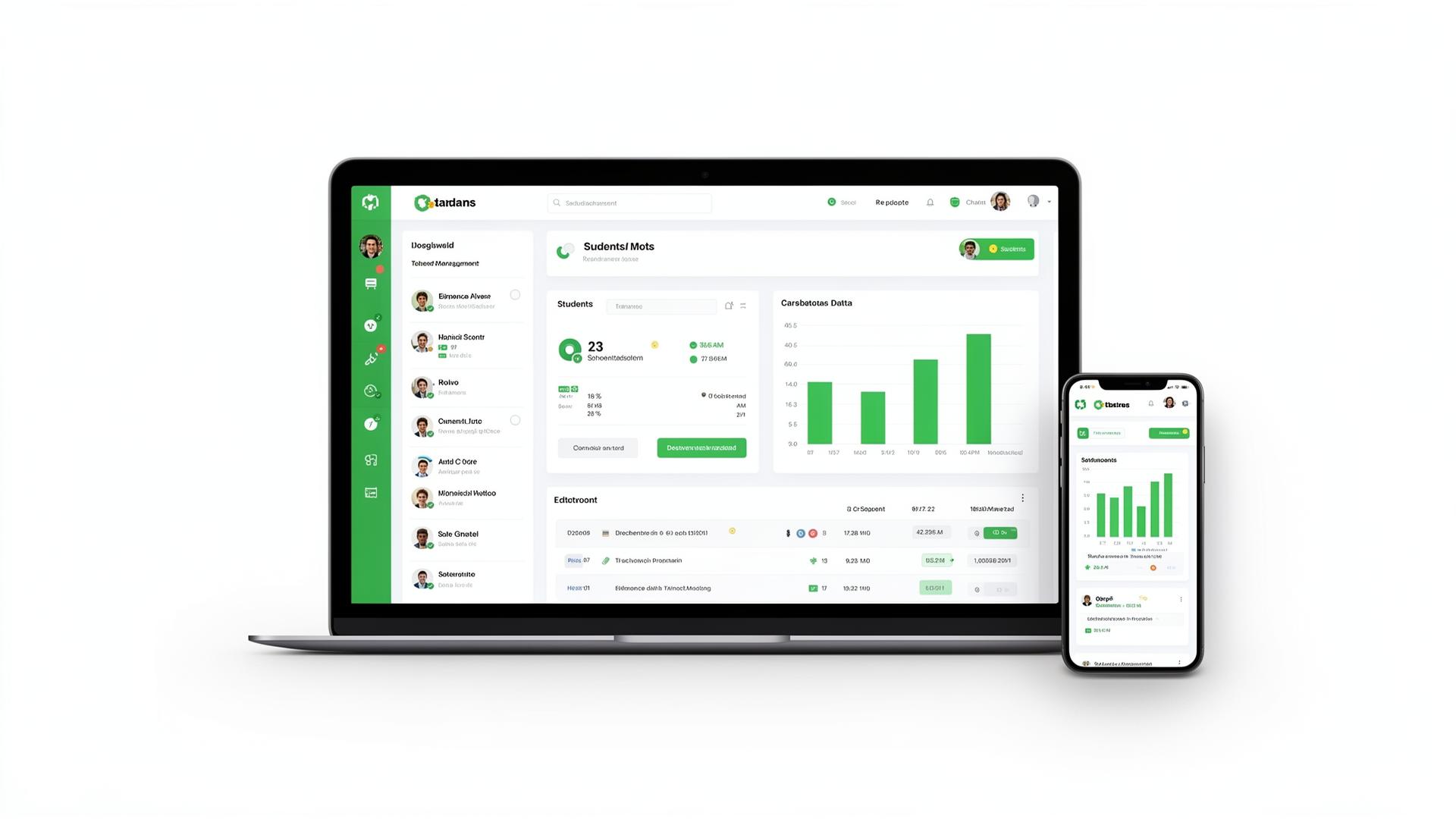 Hormuud System dashboard ee computer-ka iyo mobile-ka